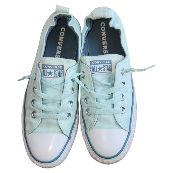 Converse All Star Mint Green Sneakers - Picture 2 of 7